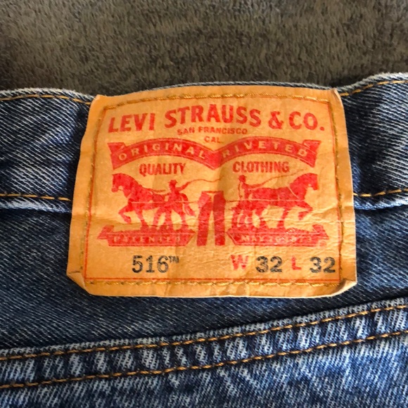 Blue Levi’s Mens Jeans - Picture 3 of 4
